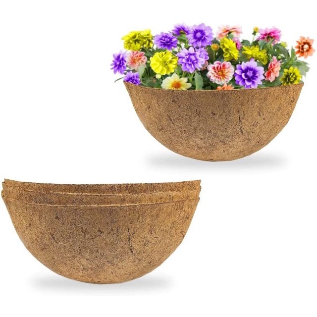 Liners for Planters Hanging Basket Liners Replacement nut Liners for