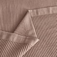 thumbnail image 1 of Linery & Co. Luxurious 100% Cotton Soft Waffle Weave Knit Blanket Twin - Redwood, 1 of 5