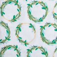 thumbnail image 1 of Linery & Co. Premium 100% Turkish Cotton Brushed Flannel Novelty Printed Sheet Set Wreath California King Flannel Graphic Print Cabin & Lodge, Casual, 1 of 5