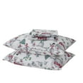 thumbnail image 1 of Linery & Co. Premium Rustic Lodge Microfiber Sheet Set Winter Wonderland - Queen, 1 of 5