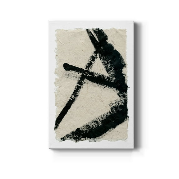 Lines Crossed I Premium Gallery Wrapped Canvas - Ready to Hang - 8 x 12