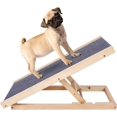 thumbnail image 1 of Lineslife Adjustable Dog Ramp for High Beds Couch, Indoor Pet Ramps with Non Slip Carpet Surface for Small Medium Large Dogs, 1 of 9