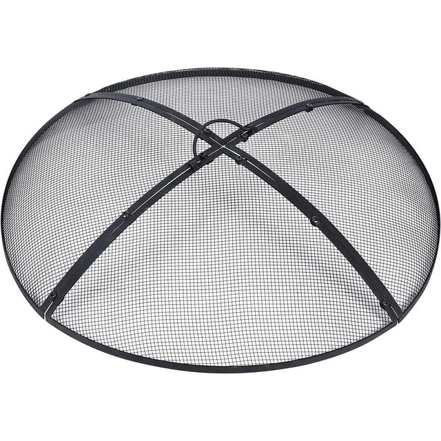 Lineslife 30 Inch Heavy Duty Fire Pit Spark Screen Cover for Patio