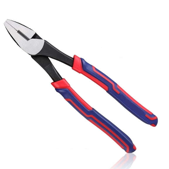 Linesman Screw Extractor Pliers with Non-slip Jaws, Stripped Screw Remover Tool for Removal of Damaged or Rusted Fasteners