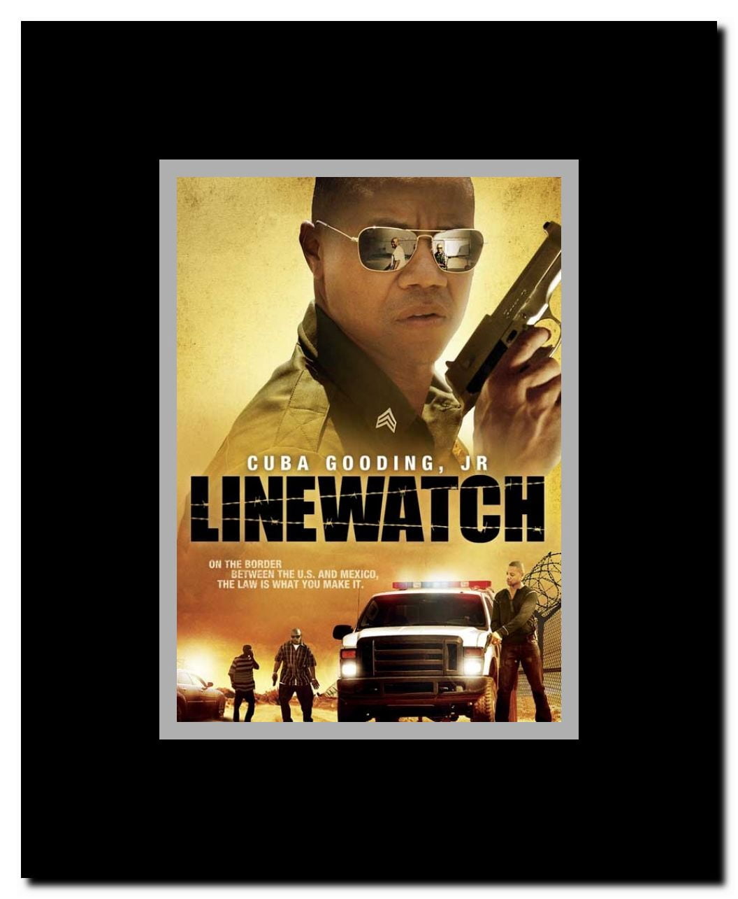 Linewatch Framed Movie Poster