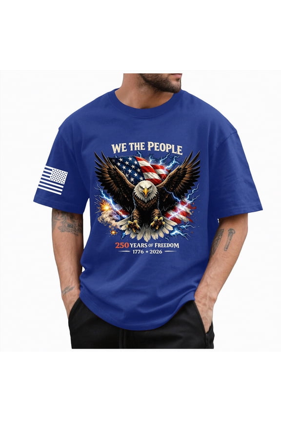 250 Anniversary Usa Shirt Mens USA Fighter Jets 4th of July Men Women Kids Funny Patriotic T-Shirt(Blue,M)