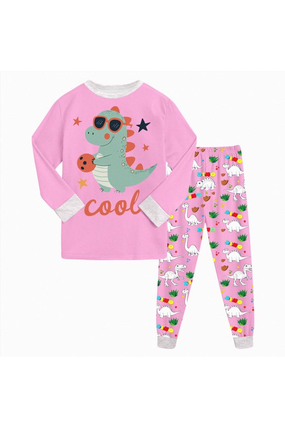 Bamboo Viscose Toddler Boys Pajamas Cool Boys Pajamas Comfy Long Sleeve Graphic Top + Pant Fall Winter Pjs Set 2 Piece for 1t 2t 3t 4t 5t Kids Sleepwear Set Toddler Boys Clothes