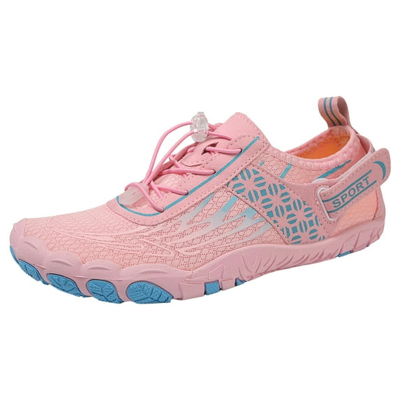 Linfrsh Barefoot Shoes for Women Running Cross Training Shoe Pink,8.5