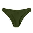 thumbnail image 1 of Linfrsh Black Bikini Bottoms String Tie Side Sexy Full Coverage Bathing Suits Bottoms Tummy Control Swimsuit Bottom AG,S, 1 of 4