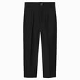 thumbnail image 1 of Linfrsh Boys Pant Boys Slim Fit Trousers Dress Pants Gently Tapered Flat Front Pants Children Clothing(Black,9-10 Years), 1 of 2