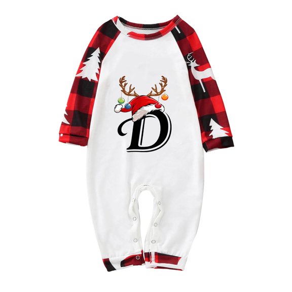 Linfrsh Family Pajamas Family Christmas Pajamas Matching Sets 2024 to 2026 Xmas Pjs Jammies Light Purple,9-12Mouths