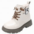thumbnail image 1 of Linfrsh Kids Boys Girls Snow Boots Waterproof Warm Winter Boots Slip Resistant (Toddler/Little Kid) Beige,11.5, 1 of 7