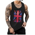 thumbnail image 1 of Linfrsh Men Pride Tank Tops Be You Love Wins Letter Print Shirt Graphic Pride Lgbt Sleeveless Shirt Tee Mens Sleeveless Tee Shirts Blue,2XL, 1 of 5