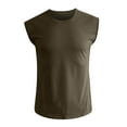 thumbnail image 1 of Linfrsh Men's Lightweight Sleeveless Muscle Athletic Running Fashion T-Shirt AG,2XL, 1 of 4