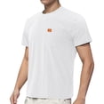 thumbnail image 1 of Linfrsh Men's Pocket Undershirt Pack, Cotton Crew Neck T-Shirt, Moisture Wicking Tee White,M, 1 of 5