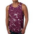 thumbnail image 1 of Linfrsh Men's Tank Tops Gym Workout Muscle Tee Quick Dry Running Sleeveless T-Shirts for Men Training Athletic Shirt ,XL, 1 of 5