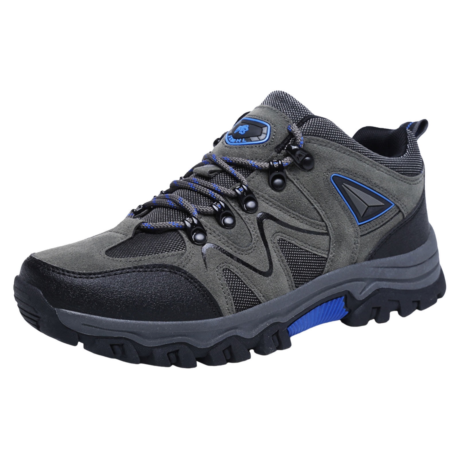 Extra Robust Waterproof Hiking Shoes With Laces for Men