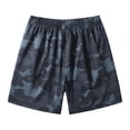 thumbnail image 1 of Linfrsh Running Shorts for Men Men's and Big Men's Messenger Cargo Shorts Black,XS, 1 of 6