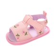 thumbnail image 1 of Linfrsh Sandals for Baby&Toddlers Comfort Soft Breathable Sole Kids Shoes Sandals for Toddler Girls(Pink,0-6 Months), 1 of 6