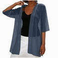 thumbnail image 1 of Linfrsh Shawl Wraps for Women Evening Dresses Chiffon Soft Capelets Wedding Bridal Cover Up(Navy,L), 1 of 5
