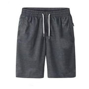 Linfrsh Shorts Men Men's Basketball Shorts Mens Shorts with Drawstring GY2,XL