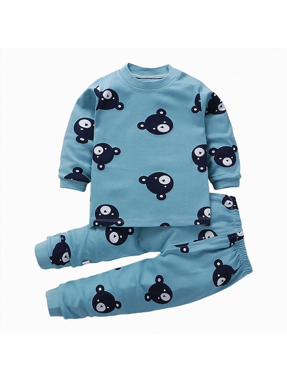 Toddler Boy Fall Winter Outfits Contrast Color Sweatshirt Casual Pants 2Pcs Clothes Set Fall Winter Set for 0 6 12 18 24 M 1t 2t 3t 4t 5t 6t Blue,5-6 Years