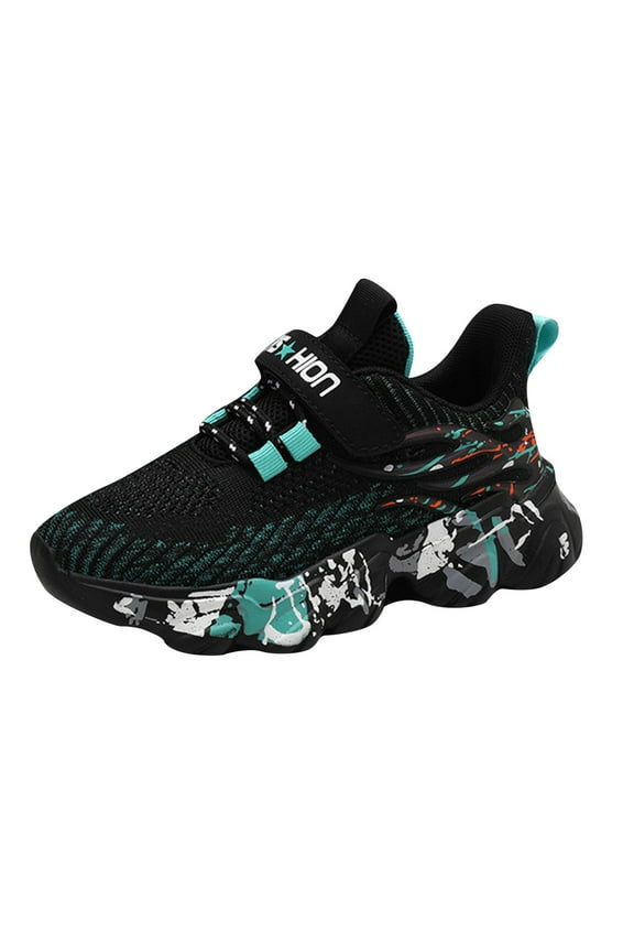 Toddler Boy Girl Sneakers Kids Shoes Boys Sports Tennis Running Shoes Girls Causal Shoes Z02-Blue,2