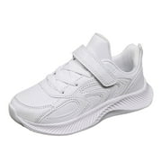 LINFRSH Toddler Boys Sneakers Girls Shoes Mesh Knit Sneakers Outdoor Walking Hiking Running(Beige,12)