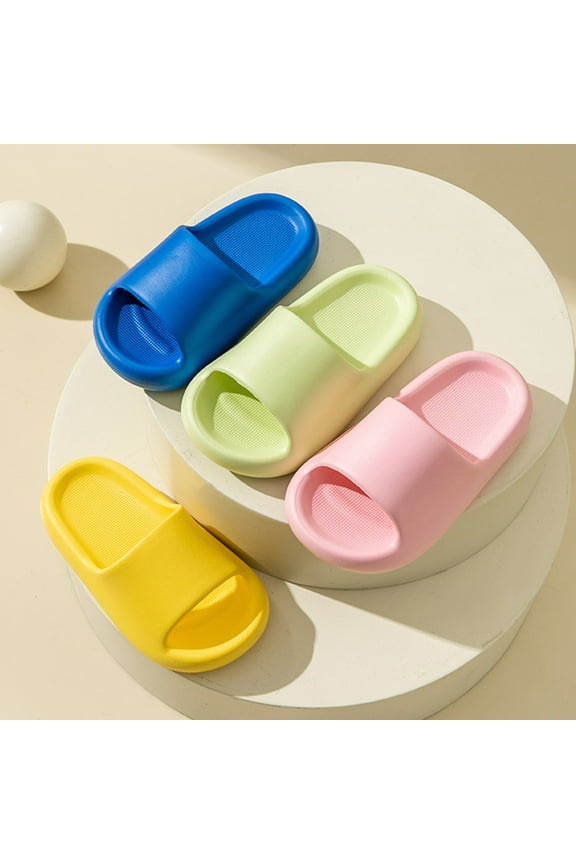 Toddler Boy Sandals Girls Footwear Cute Open Toe Beach Slides Indoor Outdoor Kids Slippers Lightweight Pool Shoes Green,Size 11