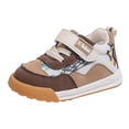 thumbnail image 1 of Linfrsh Toddler Sneakers Shoes Girls Breathable Baby Soft Mesh Lace Up Kids Baby Shoes Walking Running Shoes(Khaki,8.5), 1 of 5