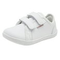 thumbnail image 1 of Linfrsh Toddler Sneakers Shoes Girls Breathable Baby Soft Mesh Lace Up Kids Baby Shoes Walking Running Shoes(White,2), 1 of 7