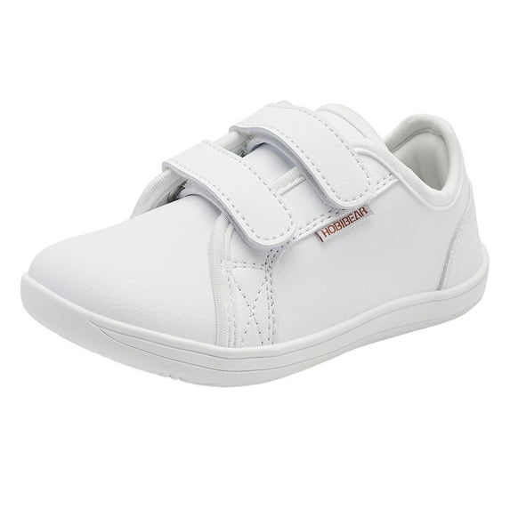 Linfrsh Toddler Sneakers Shoes Girls Breathable Baby Soft Mesh Lace Up Kids Baby Shoes Walking Running Shoes(White,2)