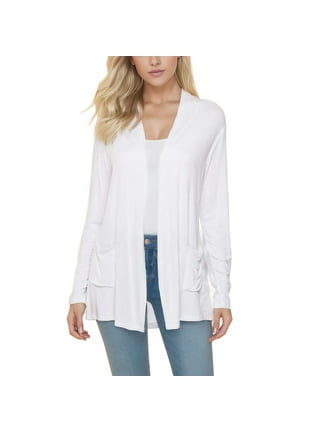 Snap Front Sweatshirt Cardigan