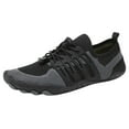thumbnail image 1 of Linfrsh Women Running Shoes Lightweight Tennis Shoes Non Slip Gym Workout Shoes Breathable Mesh Walking Womens Sneakers Black,8.5, 1 of 5