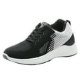 thumbnail image 1 of Linfrsh Womens Sneakers Tennis Court Cross Training or Pickleball Shoes for Women Classic Black or Walking White Sneakers with Arch Support Black,8.5, 1 of 5