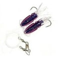 thumbnail image 1 of Ling Cod Squid Rigs 10 Pieces Purple/Black, 1 of 1