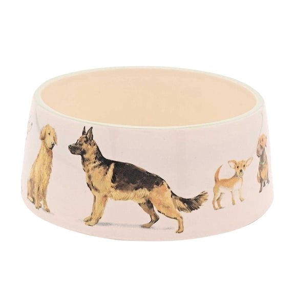 Ling Design The Wildlife Ceramic Dog Bowl