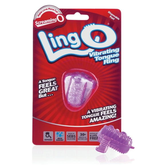 Ling O Vibrating Tongue Ring by Screaming O Pleasure Products