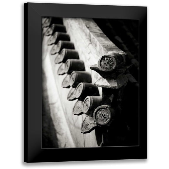 Ling, Tang 12x14 Black Modern Framed Museum Art Print Titled - Lithography II