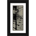 thumbnail image 1 of Ling, Tang 8x14 Black Ornate Wood Framed with Double Matting Museum Art Print Titled - City View III, 1 of 4