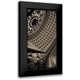 thumbnail image 1 of Ling, Tang 9x14 Black Modern Framed Museum Art Print Titled - Sepia Architecture II, 1 of 5
