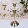 thumbnail image 1 of LingStar 3Heads/5Heads Romantic Candelabra for Wedding Props Dinning Table Hotel Decor, 1 of 9
