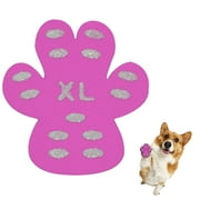 LingStar 4pcs Dog Paw Protector SiliconeAnti-slip Breathable Dog Foot Stickers Multi-size Pet Supplies