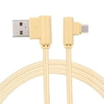 thumbnail image 1 of LingStar Braid USB Nylon Charging Cable L Shape Line for Type-c Androidmicro, 1 of 7
