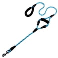 thumbnail image 1 of LingStar Dog Leash, Safety High Reflection Leash Dog Training Leash, Night Visibility Rope, With Comfortable Padded Handle for Walking, Hiking, Jogging, Biking, Running, 1 of 8