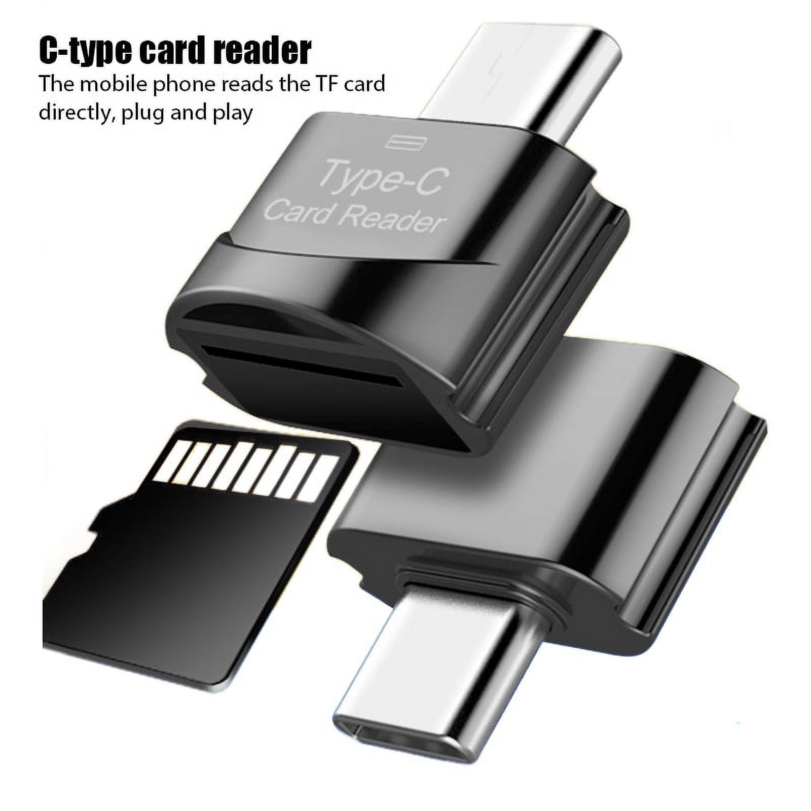 LingStar Metal Type-c OTG Card Reader High-speedCard Mobile Phone TF ...