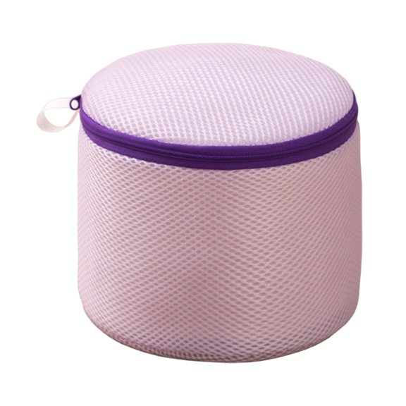 Lingerie Bags for Washing Delicates, Bra Wash Bags with Zipper, Protects Bras, Underwear & Intimates in Washing Machine by Adpan, Purple
