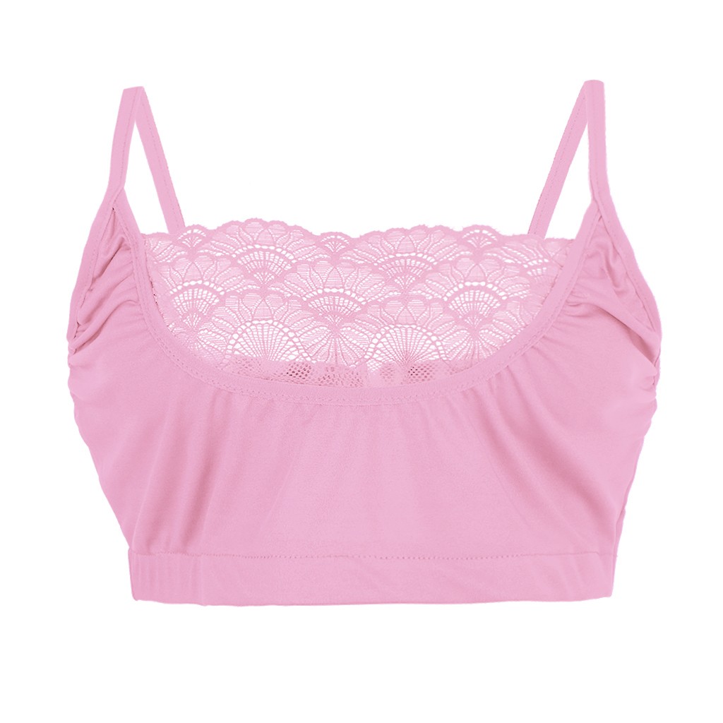 Lingerie For Women Naughty Elastic Cage Bra Lace Camisole Tank Tops Bra