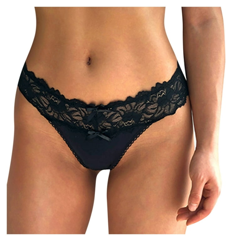 Lingerie For Women New Hot Panties For Women Crochet Lace Lace-up Panty  Hollow Out Underwear Underwear Women 