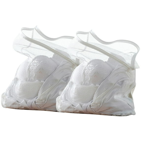 Lingerie Mesh Laundry Wash Bags, 2-Pack